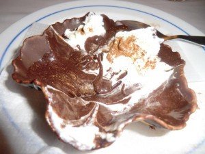 Restaurante O Pombeiro | Sobremesa de Chocolate